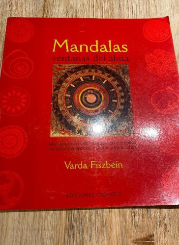 Portada del libro de MANDALAS, VENTANAS DEL ALMA. VARDA FISZBEIN. EDICIONES OBELISCO, 2004.
