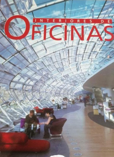 Portada del libro de Interiores de oficina