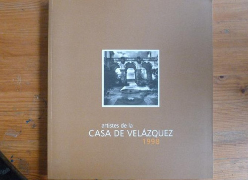 Portada del libro de Artistes de la Casa de Velazquez 1998