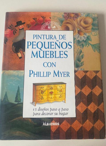 Portada del libro de Pintura de pequeños muebles