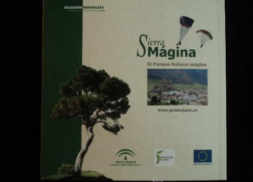 Portada del libro de JAEN. SIERRA MAGINA. ED. JUNTA ANDALUCIA. 2011 58 PAG