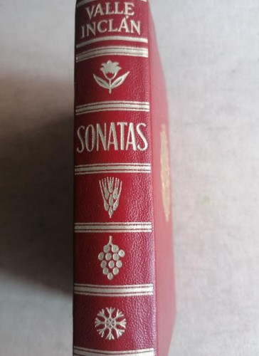 Portada del libro de Sonatas - Valle-Inclán