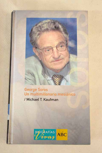 Portada del libro de George Soros