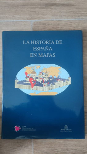 Portada del libro de  La Historia de España en mapas