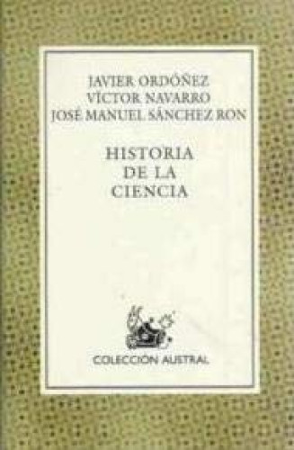 Portada del libro de Historia de la Ciencia (2ª Edición)