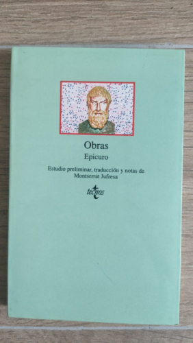 Portada del libro de EPICURO, OBRAS