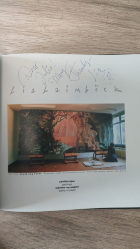 Portada del libro de Lia Laimböck. Schilderijen, werken op papier / Paintings, works on paper