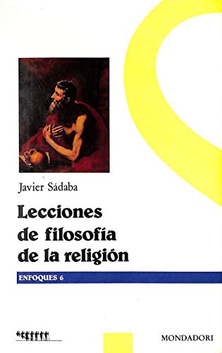 Portada del libro de Lecciones de Filosofia de la Religion
