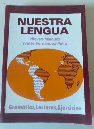 Portada del libro de Nuestra lengua : gramatica, lecturas, ejercicios