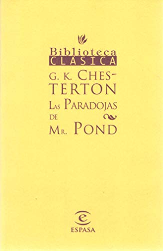 Portada del libro de Las Paradojas de Mr. Pond
