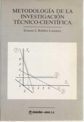 Portada del libro de Metodología de la investigación técnico-científica