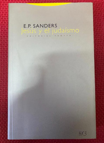 Portada del libro de Jesús Y El Judaísmo (ESTRUCTURAS Y PROCESOS - RELIGION)