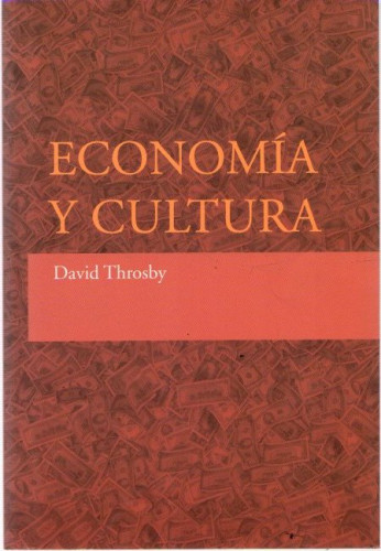 Portada del libro Economía y cultura .