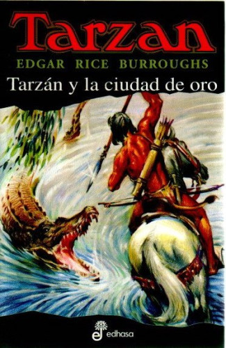 Portada del libro de Tarzán y la ciudad de oro .
