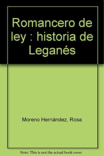 Portada del libro de Romancero De Ley