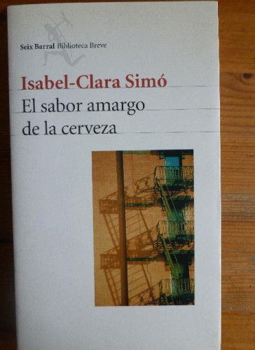 Portada del libro de El sabor amargo de la cerveza