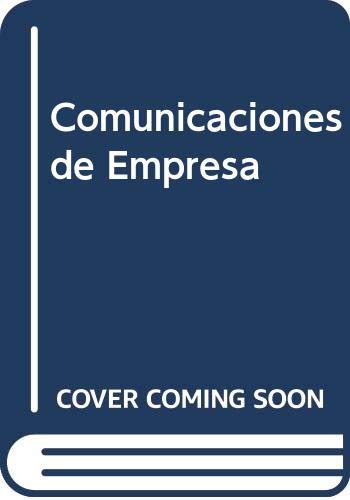 Portada del libro de Comunicaciones de empresa