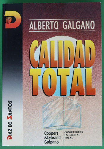 Portada del libro de Calidad total clave estratégica para la competitividad de la empresa