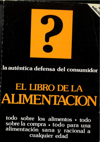 Portada del libro de El libro de la alimentación