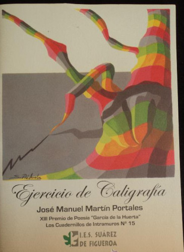 Portada del libro de EJERCICIO DE CALIGRAFIA. MARTIN PORTALES. 2010 30 PAG