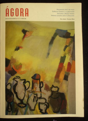 Portada del libro de AGORA. ARTE GRAMATICO. Nº14 2008