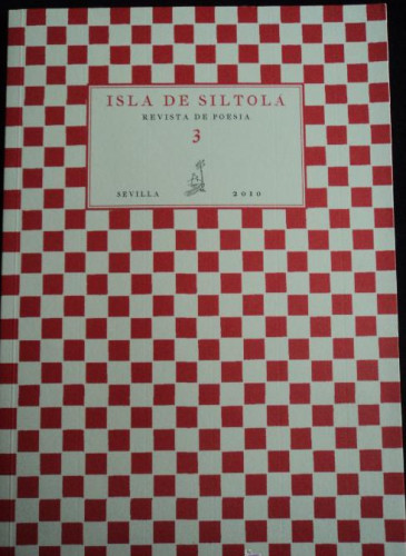 Portada del libro de ISLA DE SILTOLA. REVISTA DE POESIA. SEVILLA 2010 85 PAG