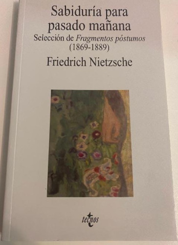 Portada del libro de Sabiduria para pasado mañana (Filosofia)