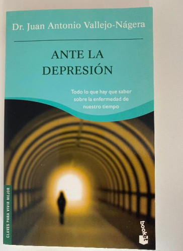 Portada del libro de Ante la depresión (Booket Logista)