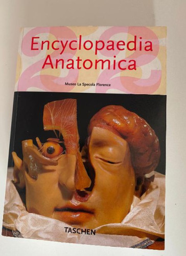 Portada del libro de Encyclopaedia anatomica. Ediz. italiana, spagnola e tedesca (Klotz 25)