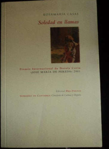 Portada del libro de Soledad en llamas (Títulos en coedición y fuera de colección)