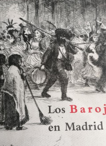 Portada del libro de Los Baroja en Madrid. MUSEO MUNICIPAL