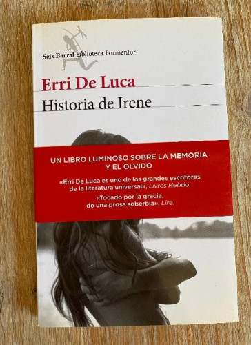 Portada del libro de Historia de Irene (Biblioteca Formentor)