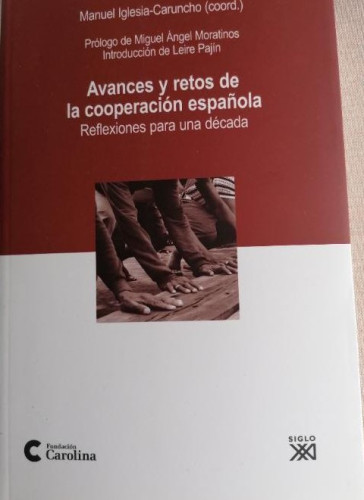 Portada del libro de Avances y retos de la cooperación española: Reflexiones para una década