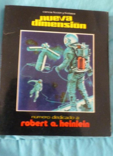 Portada del libro de NUEVA DIMENSION. Nº 57 ROBERT A. HEINLEIN.