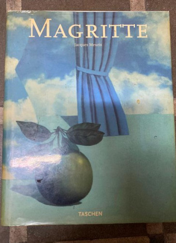 Portada del libro de MAGRITTE. JACQUES MEURIS. TASCHEN, 1998.