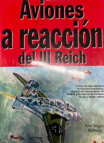 Portada del libro de Aviones a Reaccion del III Reich