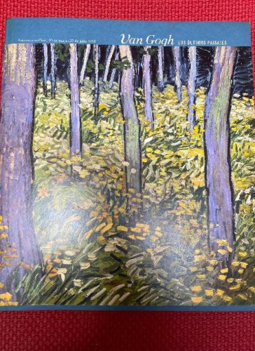Portada del libro de Van Gogh, Los últimos paisajes