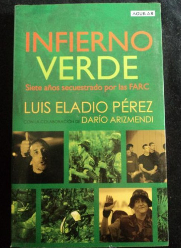 Portada del libro de Infierno verde