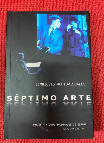 Portada del libro de Séptimo arte. Simbiosis audiovisuales