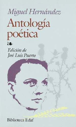 Portada del libro de Antologia Poetica de Miguel Hernandez