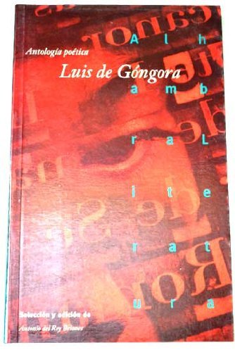 Portada del libro de Antología poética. Luis de Góngora.