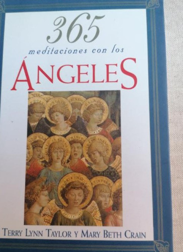 Portada del libro de 365 meditaciones con los angeles