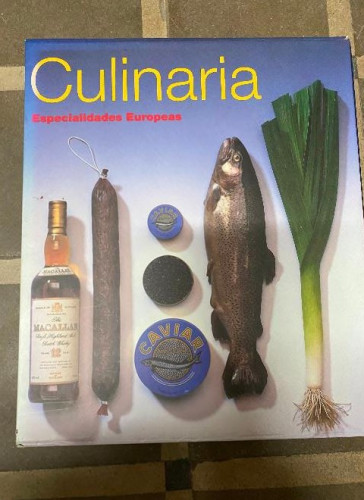 Portada del libro de CULINARIA, ESPECIALIDADES EUROPEAS. DOS TOMOS. KONEMANN.