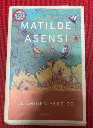 Portada del libro de EL ORIGEN PERDIDO. MATILDE ASENSI. PLANETA, 2003.