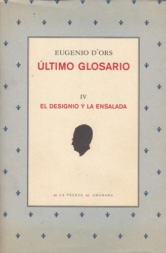 Portada del libro de El designio y la ensalada