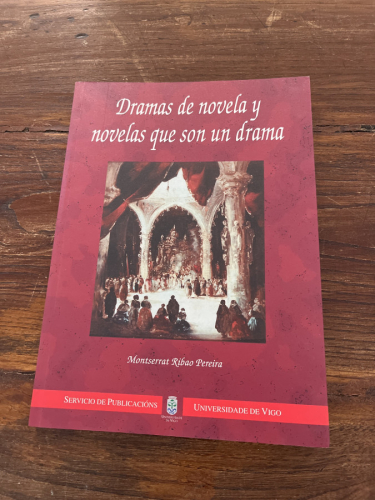 Portada del libro de DRAMAS DE NOVELA Y NOVELAS QUE SON UN DRAMA: "GUALTERO DE MONSONIS" Y "LA HEREDERA DE SANGUMI",...