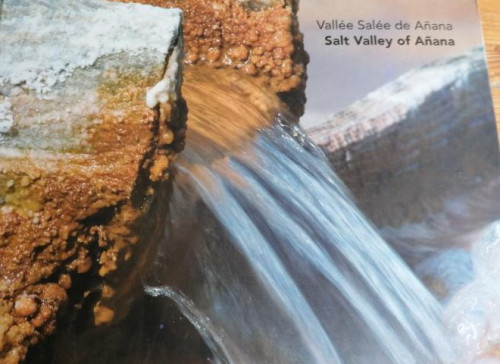 Portada del libro de Vallée Salée de Añana, Salt Valley of Añana. Landa Esparza, Mikel / Plata Montero, Alberto