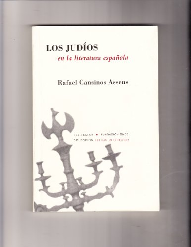 Portada del libro de Los judíos en la literatura española Cansinos Assens, Rafael