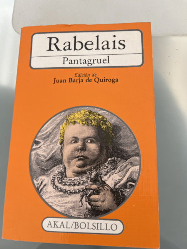 Portada del libro de PANTAGRUEL