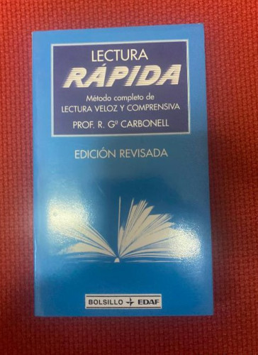 Portada del libro de Lectura Rapida (EDAF Bolsillo)